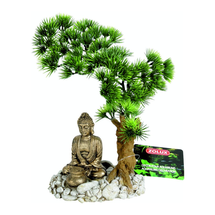 Zolux Budha Bonsai con Difusor Decoraci&oacute;n para acuarios, , large Imagen numero 1